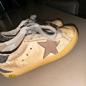 Golden Goose Cream Sneakers